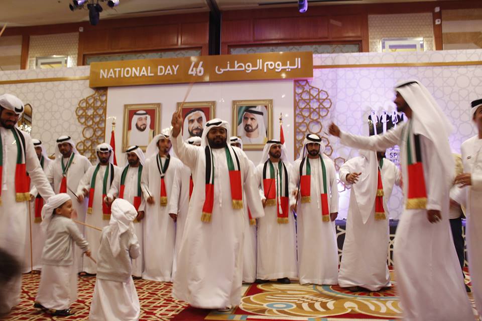 سفارة الإمارات بالقاهرة تحتفل بالعيد الوطني الـ ٤٦