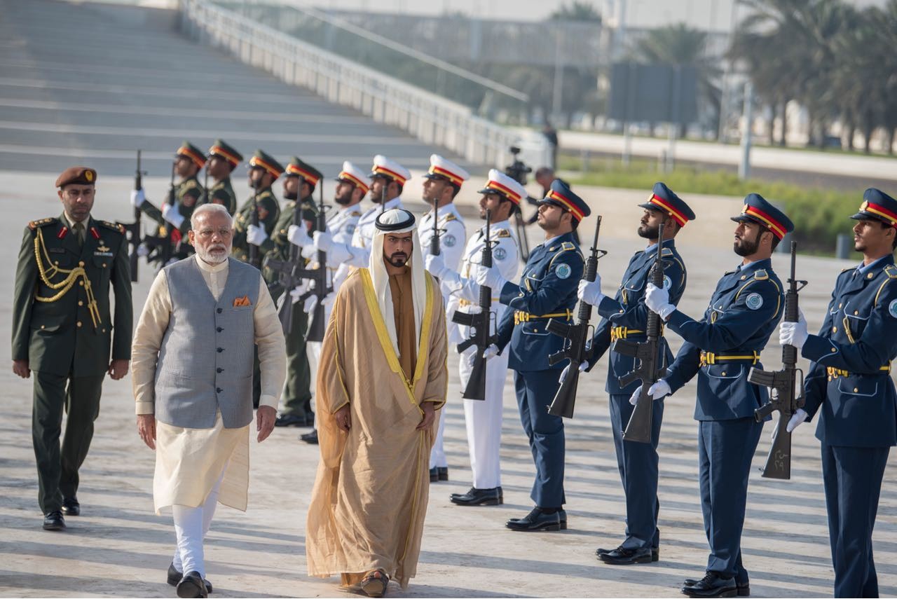رئيس وزراء الهند يزور واحة الكرامة