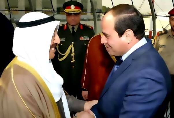 السيسي وصباح الأحمد