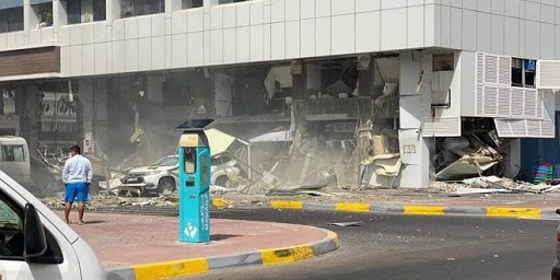 انفجار مطعم أبوظبي