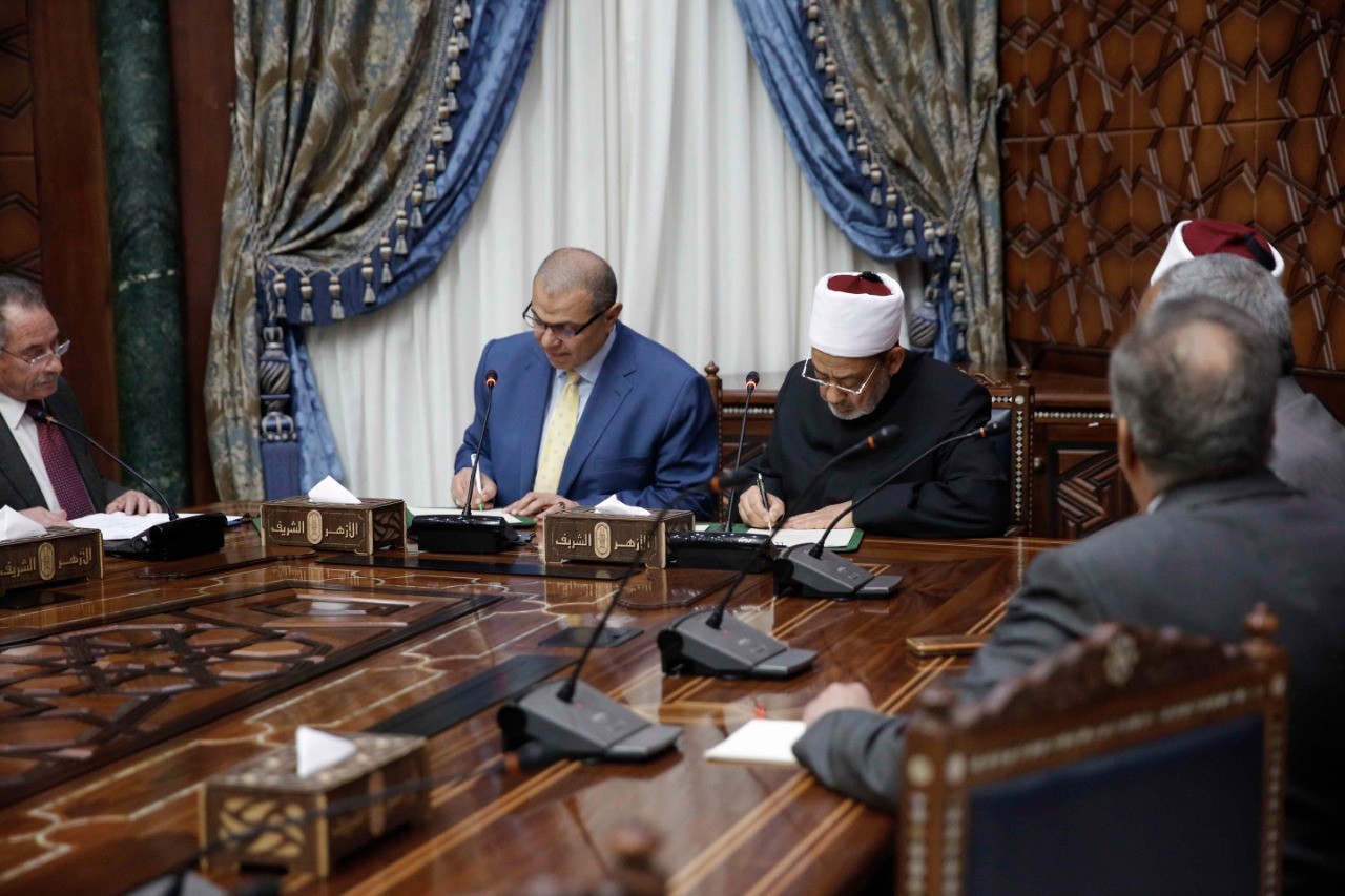 شيخ الأزهر وسعفان