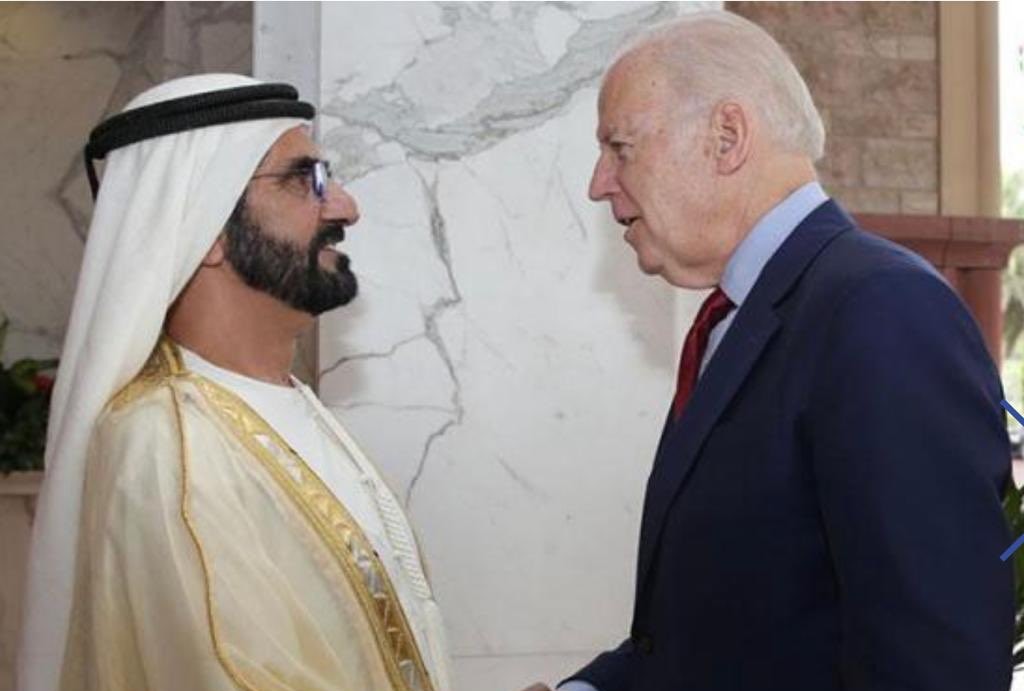 بايدن وبن راشد