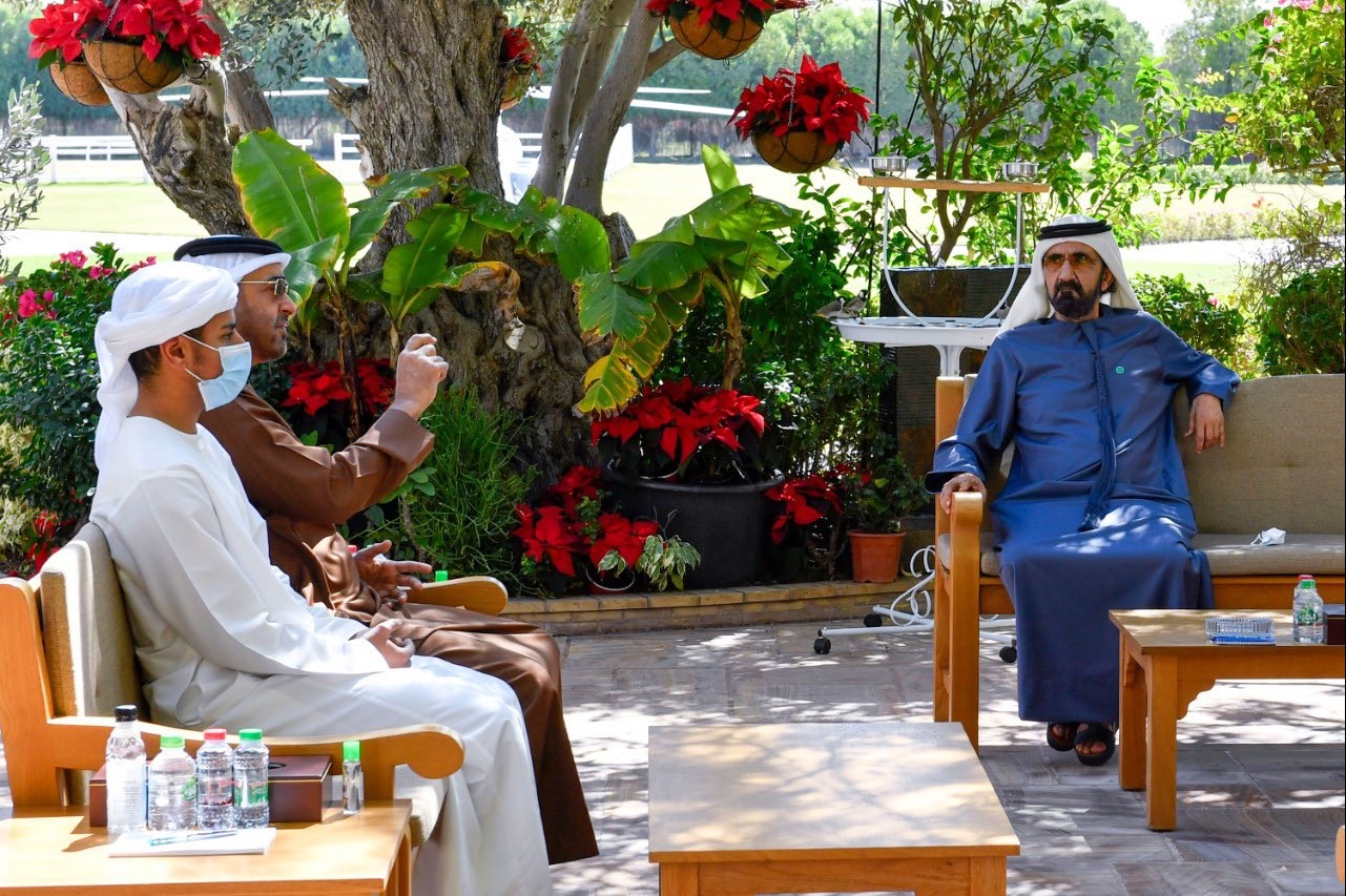 بن راشد وبن زايد