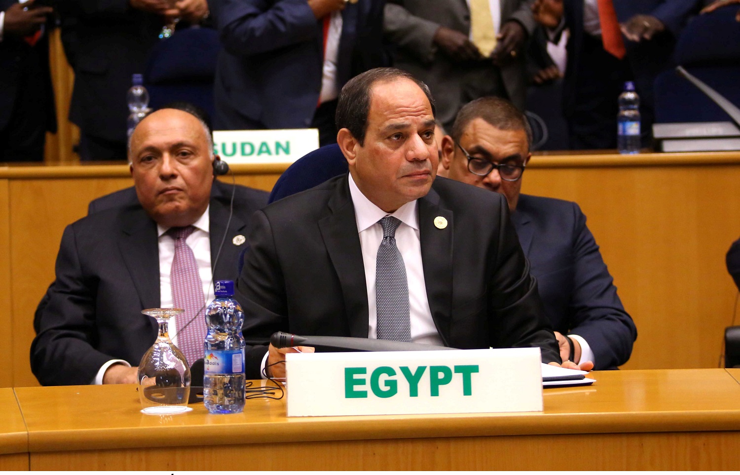  الرئيس المصرى عبد الفتاح السيسي