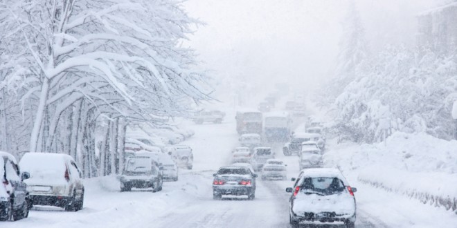 عاصفة ثلجية