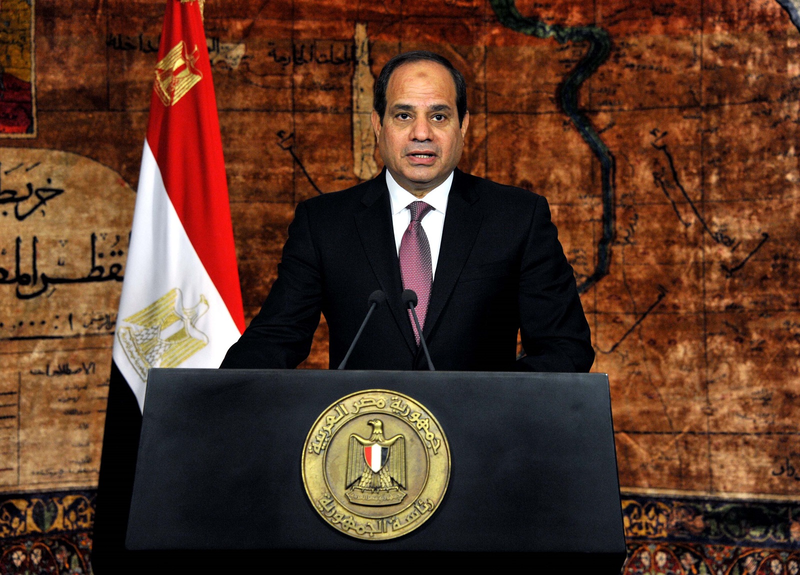 الرئيس المصرى عبد الفتاح السيسي