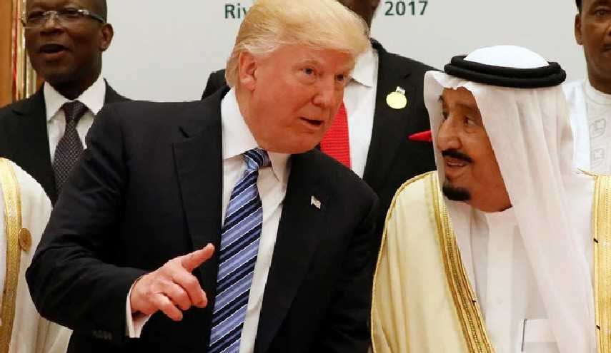 الملك سلمان وترامب