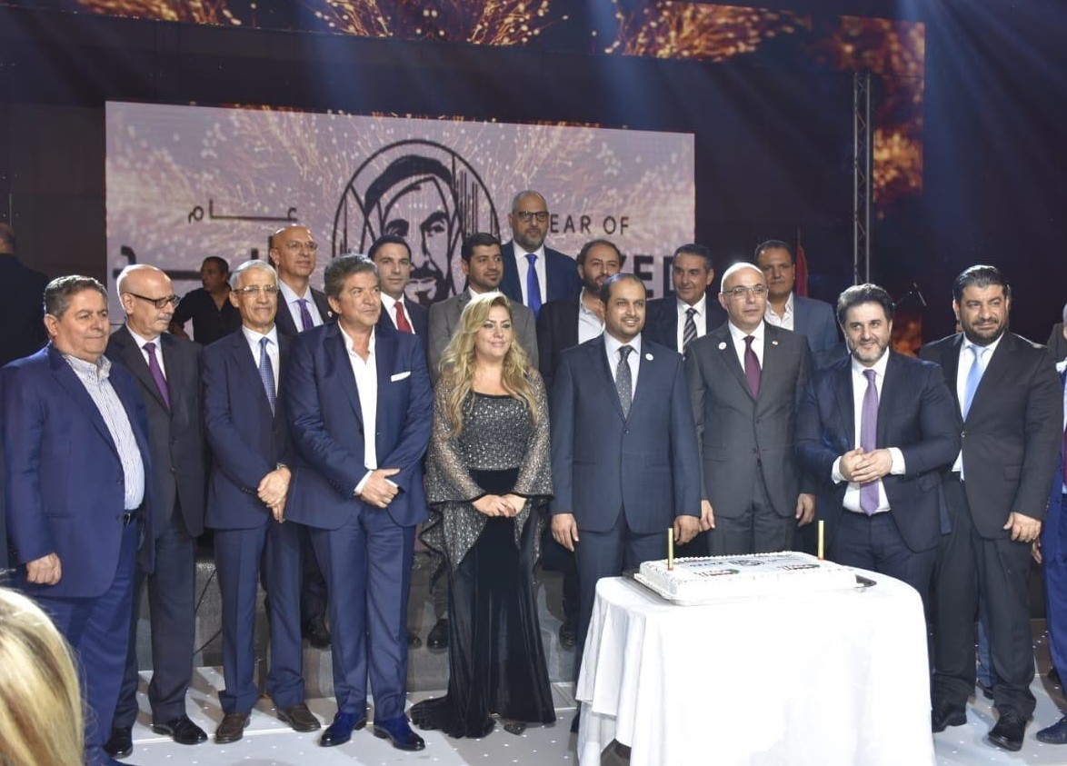 سفير الدولة في بيروت يشارك في حفل 