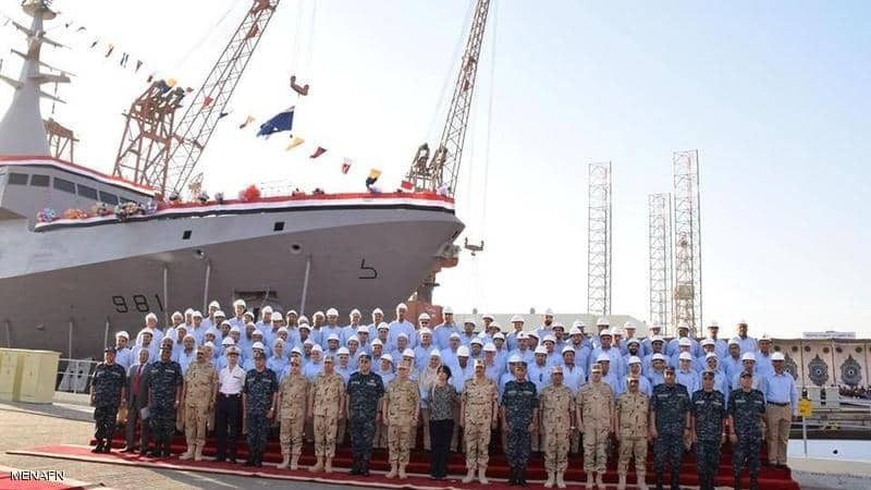 يتكون طاقمها من  65 فردا ويبلغ وزنها 2600 طن