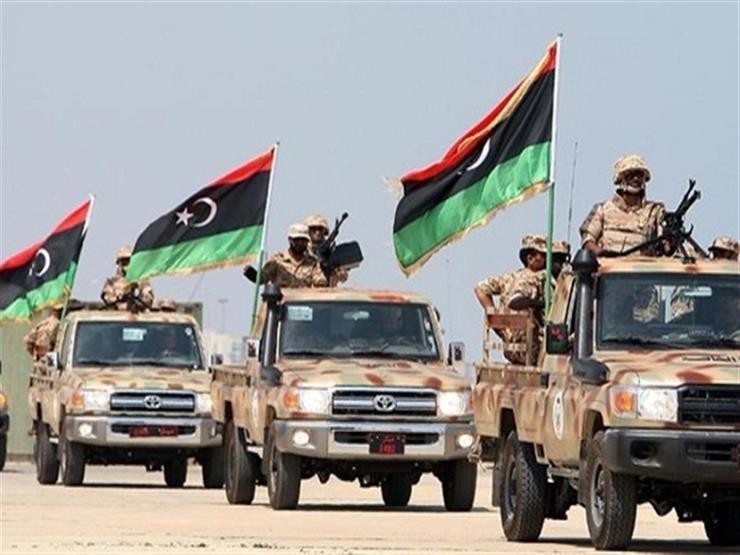 اليات تابعة للجيش الوطنى الليبي