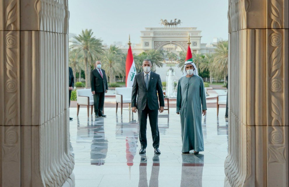 محمد بن راشد والكاظمي