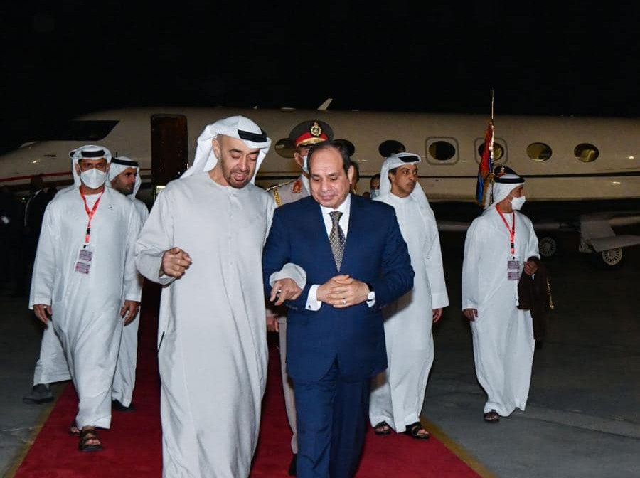 السيسي ومحمد بن زايد