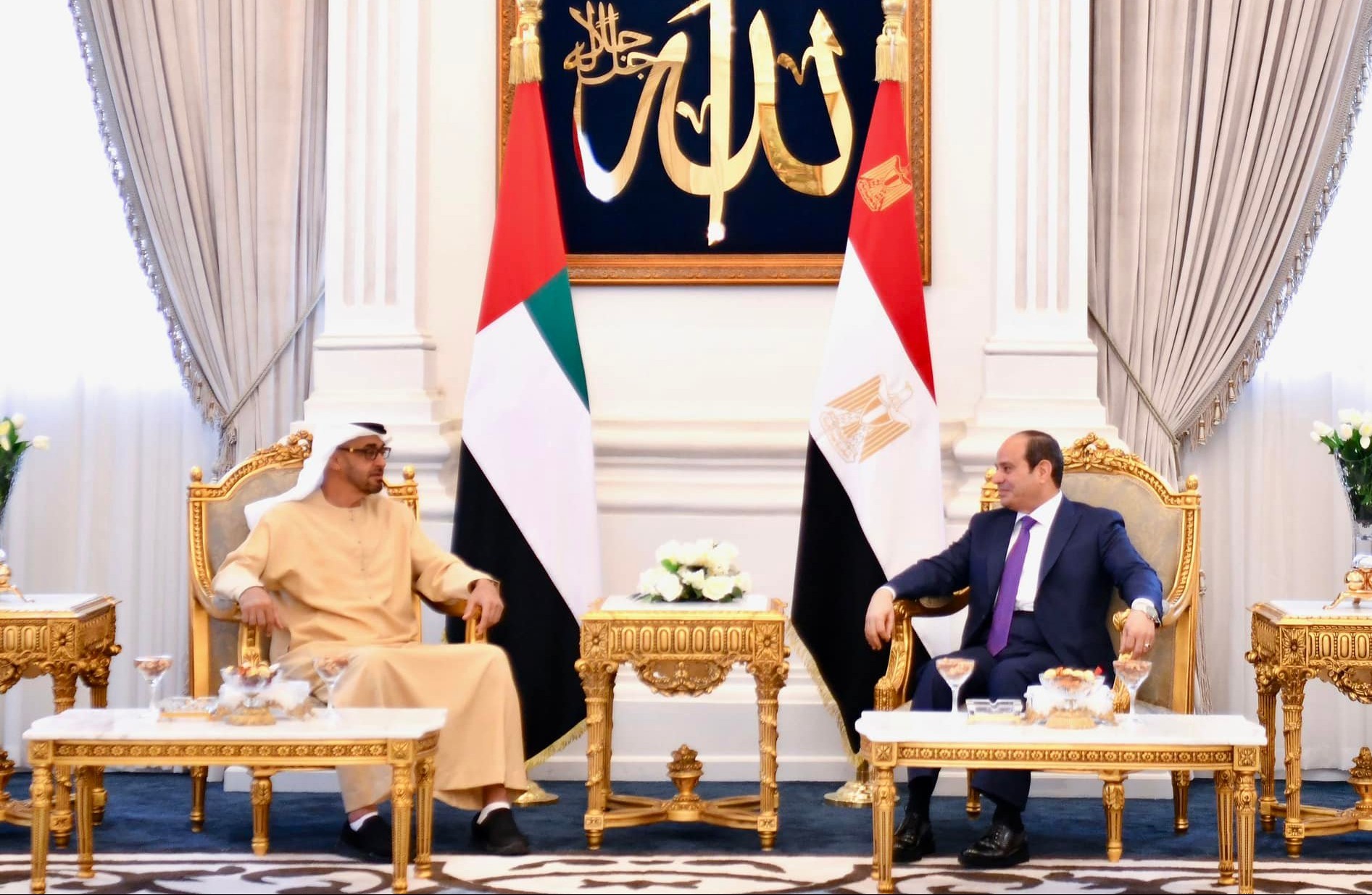 السيسي ومحمد بن زايد