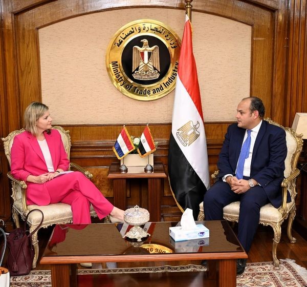 وزيرا التجارة المصري والهولندي