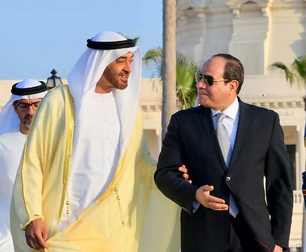 محمد بن زايد و السيسي