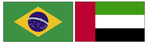 UAE and Brazil