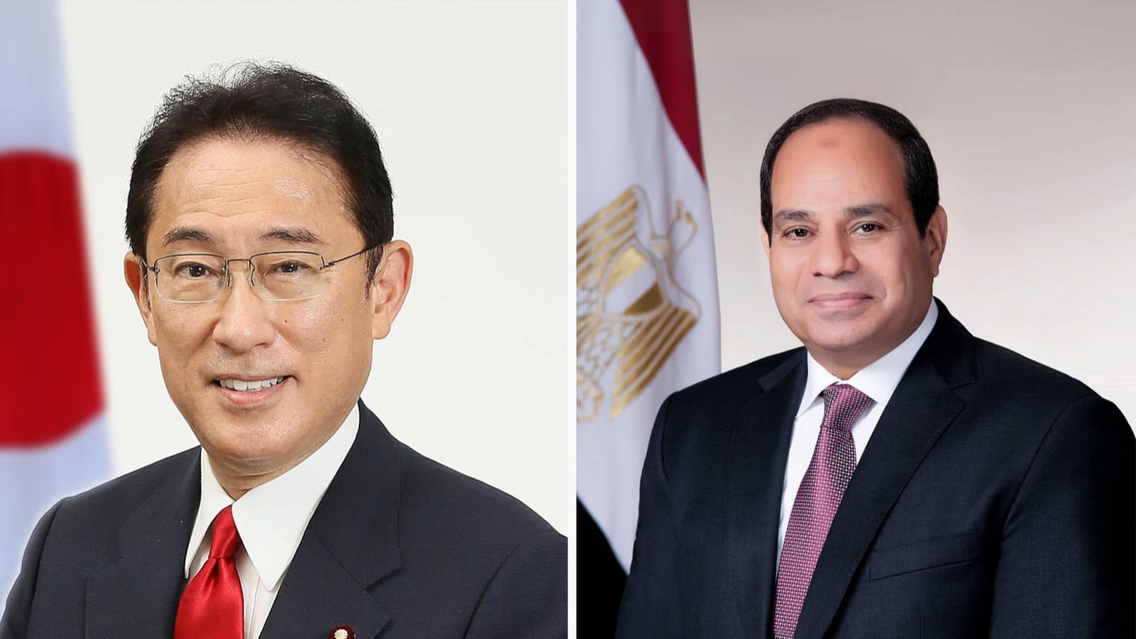 السيسي وفوميو كيشيد