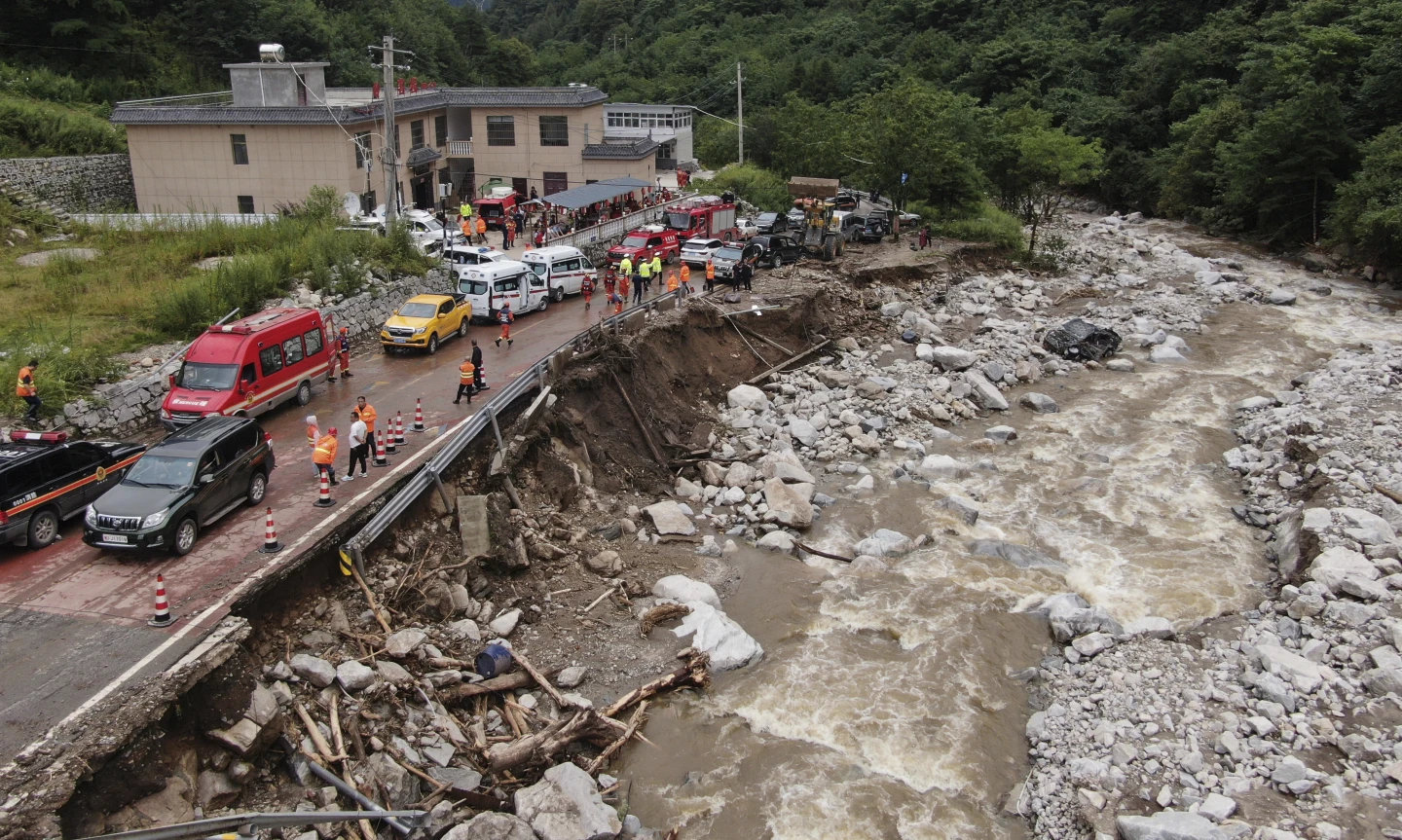 China mudslide 