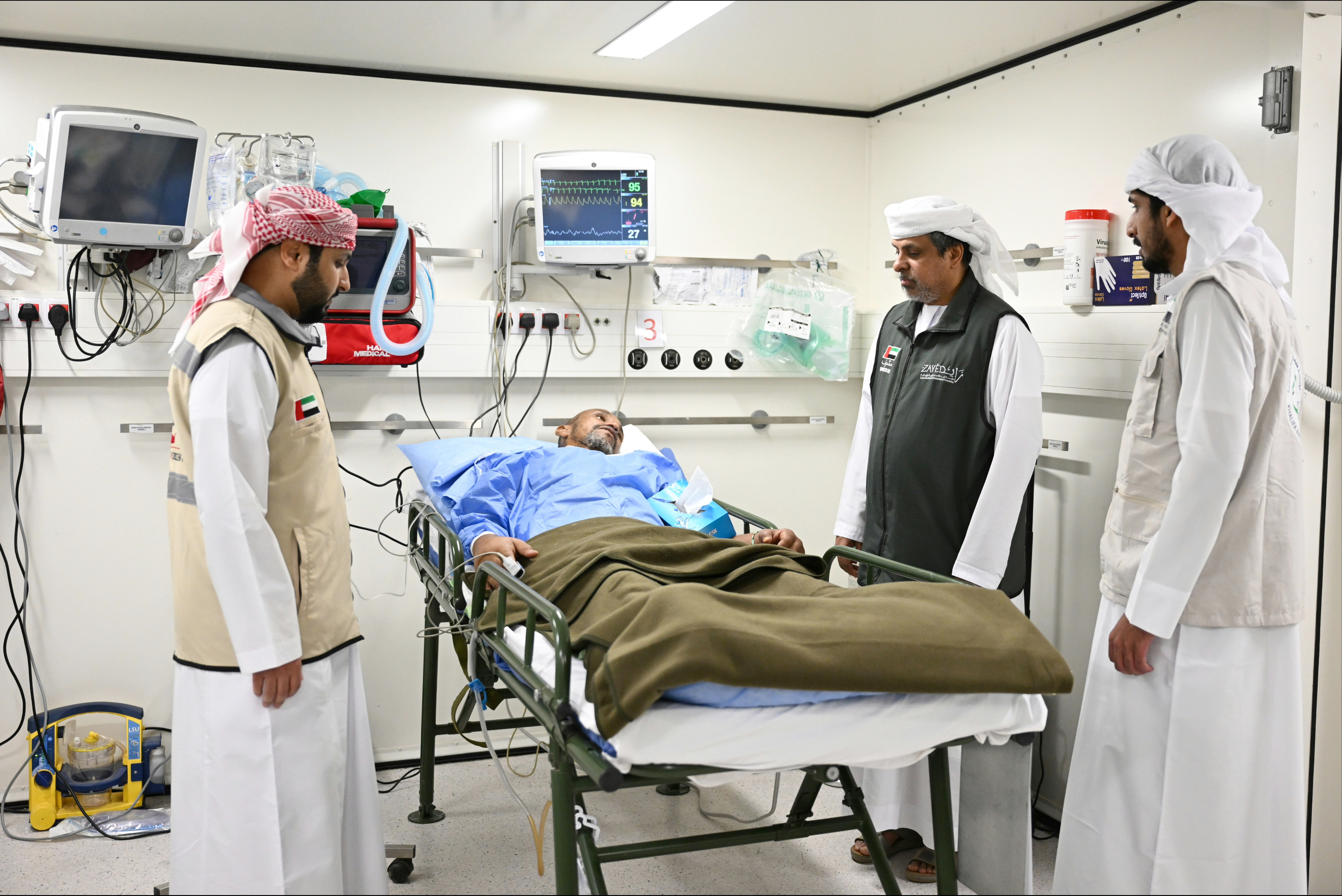 UAE-funded field hospital 