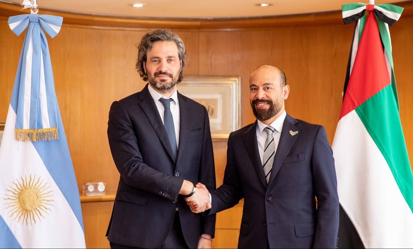 UAE Ambassador meets Argentine Minister of Foreign Affairs, International Trade, and Worship