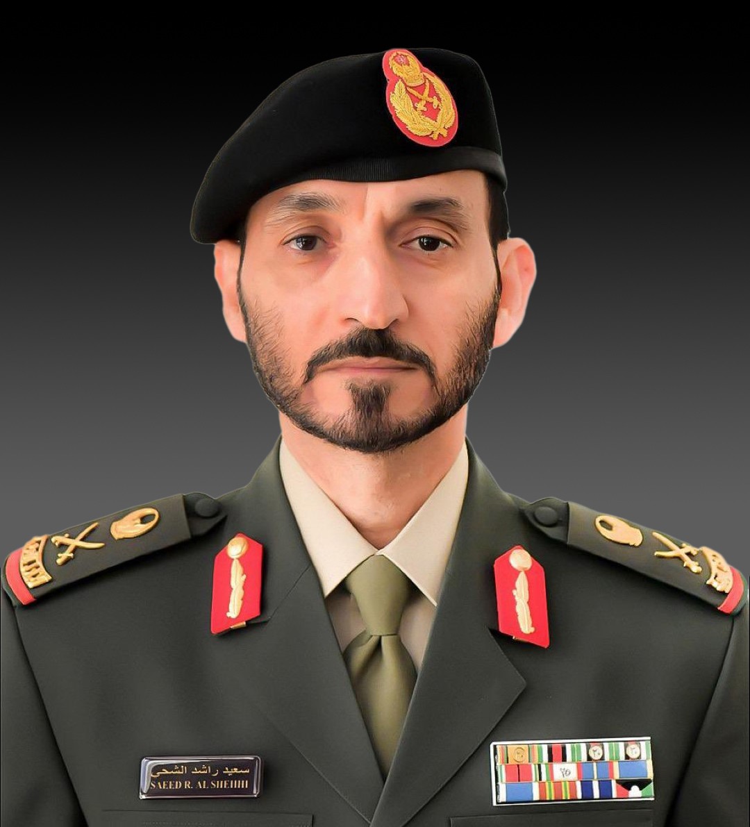 Major General Saeed Rashid Al Shehhi, Commander of the UAE Land Forces.