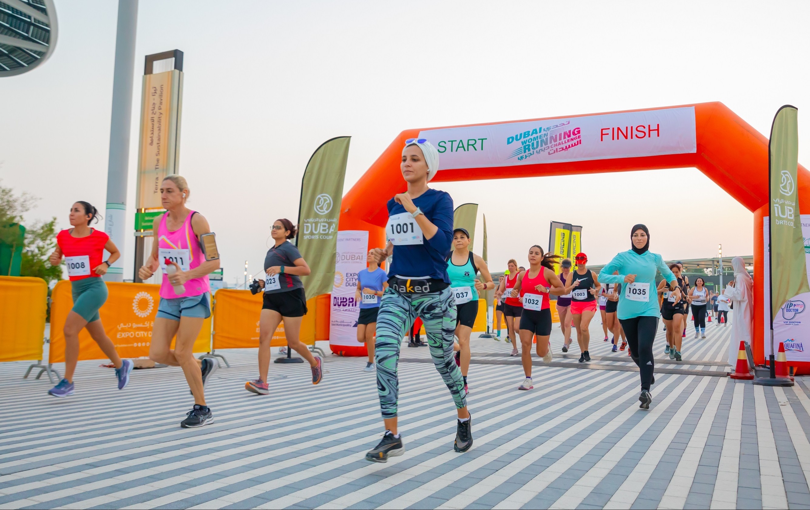 Over 300 runners compete in first stage of Dubai Women Running Challenge