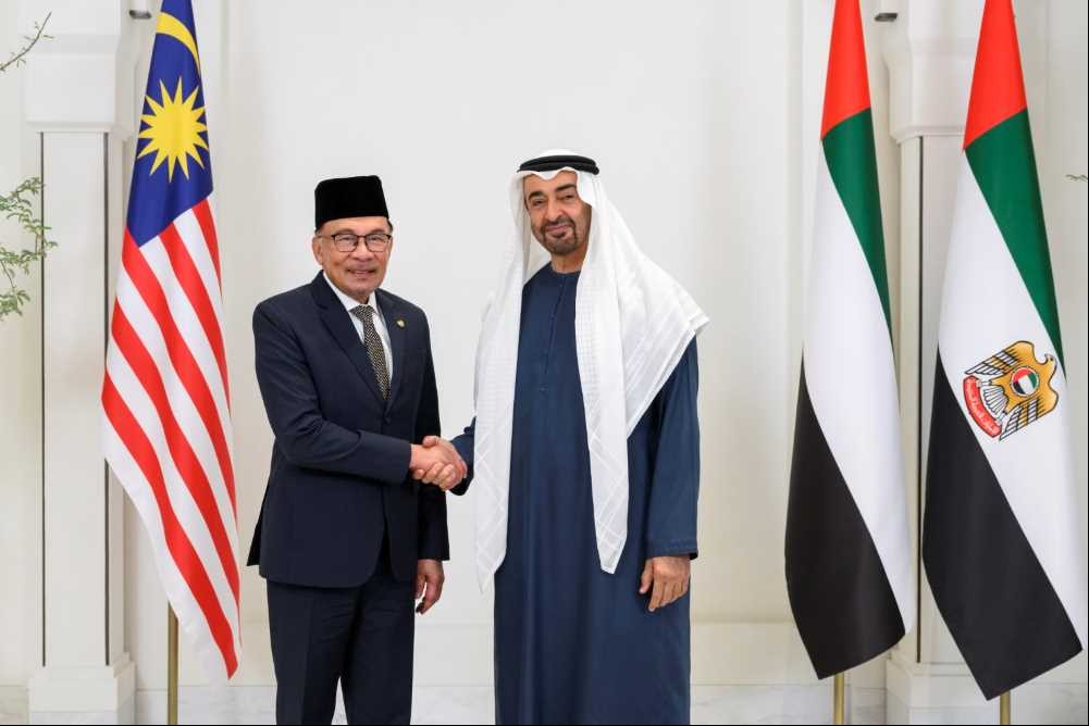 UAE President, Malaysian Prime Minister discuss bilateral ties