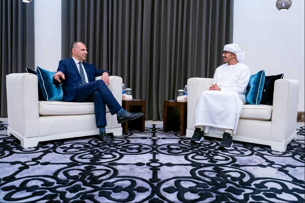 UAE Foreign Minister, Greek counterpart discuss ties