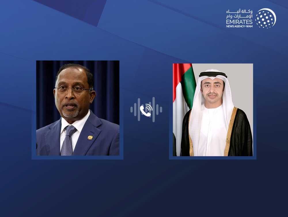 Abdullah bin Zayed, Malaysian counterpart discuss efforts to reduce escalation in region