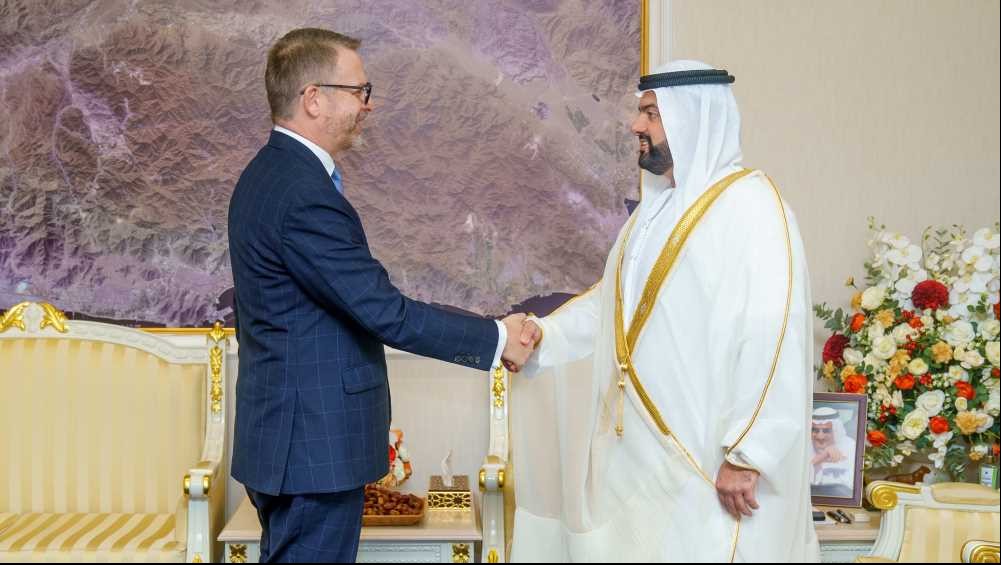 Fujairah CP receives Ambassador of Luxembourg