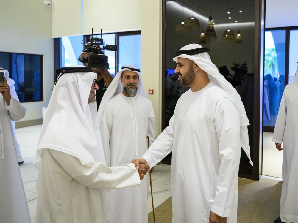 Theyab bin Mohamed bin Zayed attends Al Mazrouei and Al Qemzi weddings