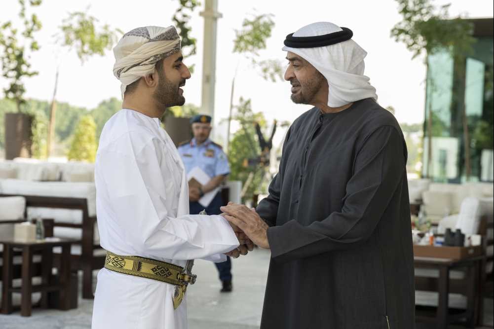 UAE President receives Theyazin bin Haitham Al Said