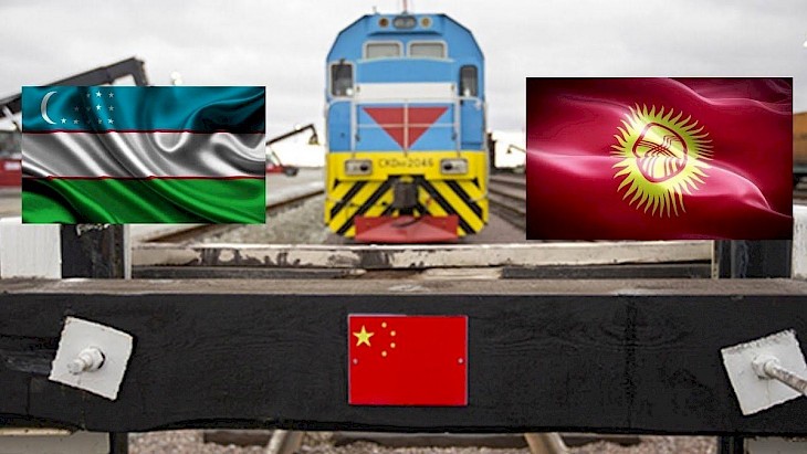 China-Kyrgyzstan-Uzbekistan railway