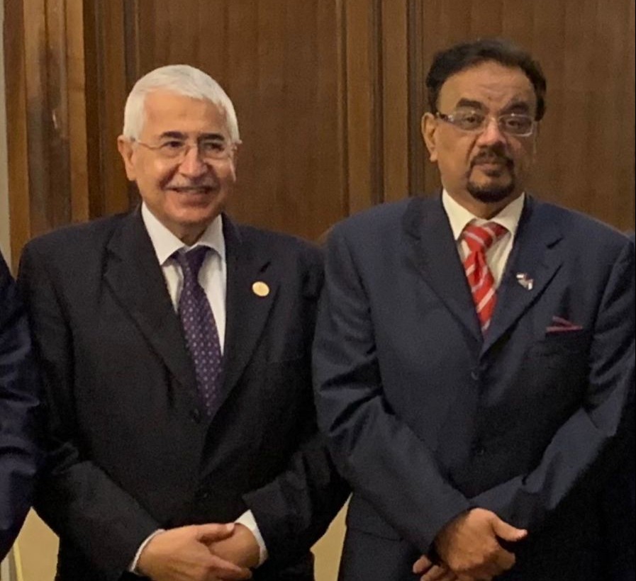 Dr. Ibrahim Galadari and Dr. Abdel Wahab Al-Fawzan