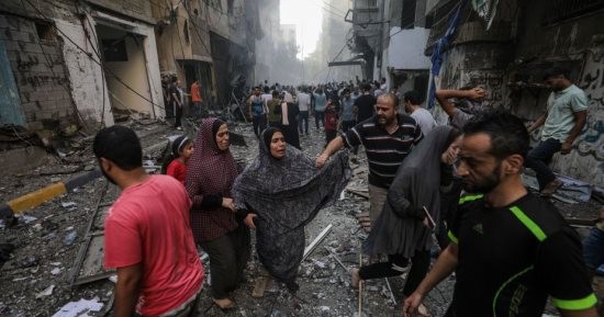 آثار العدوان على غزة