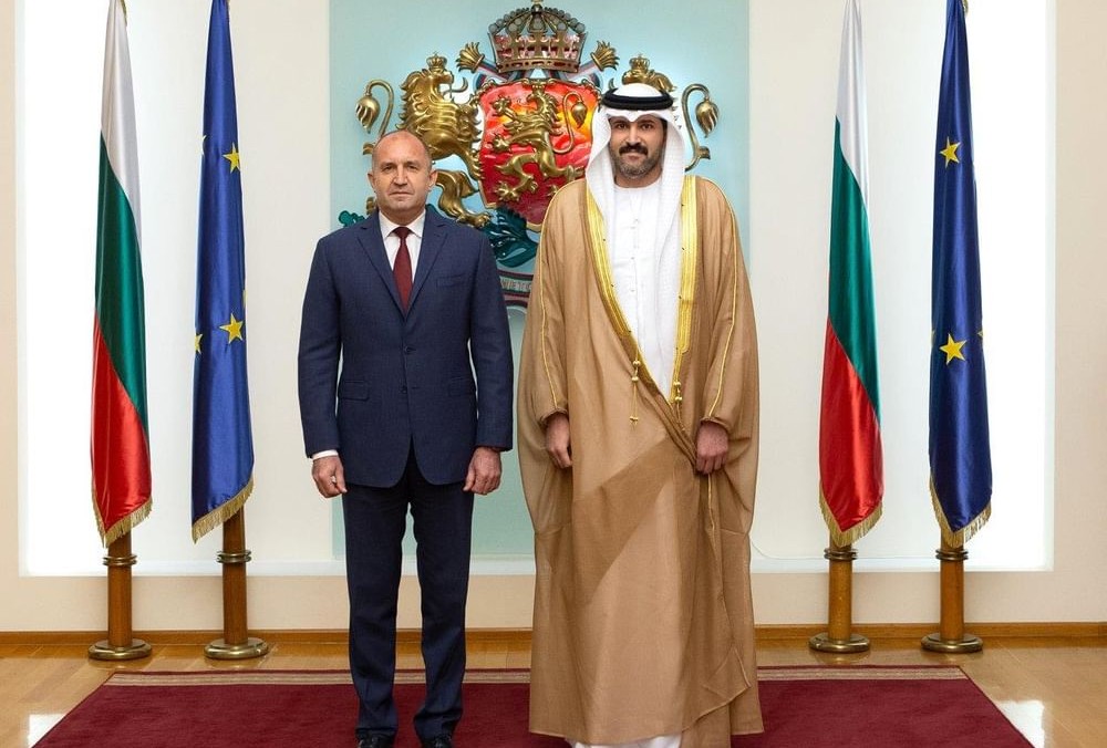 UAE Ambassador and the President of Bulgaria