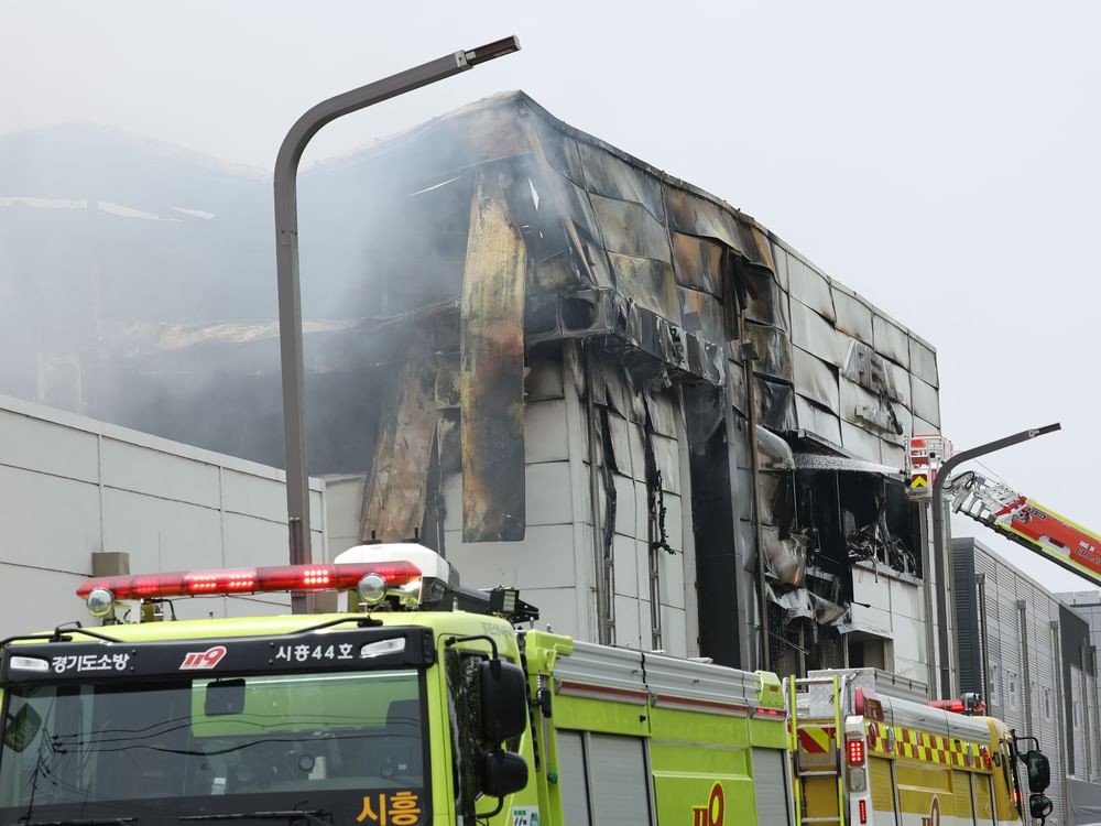  fire site in Seoul