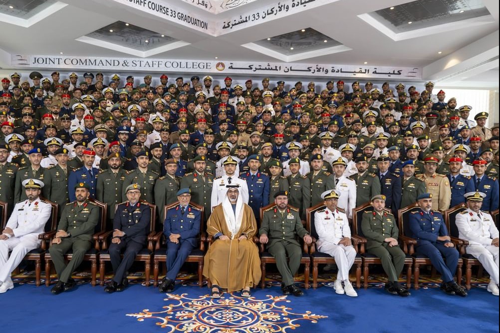 Khaled bin Mohamed bin Zayed attends graduation ceremony