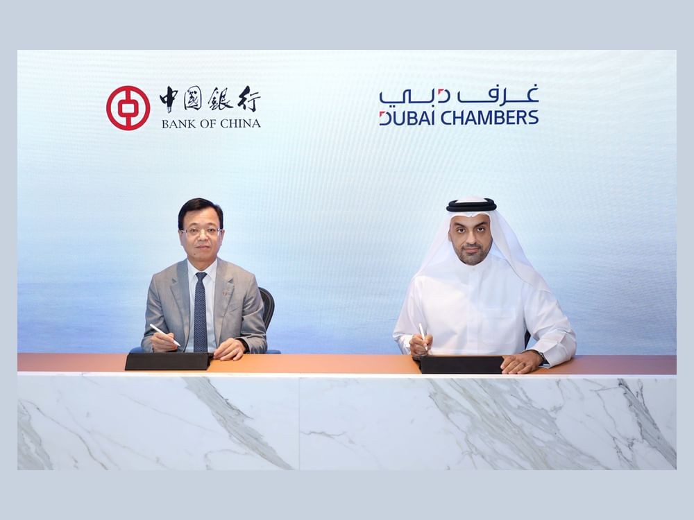 Dubai Chambers signs MoU with Bank of China