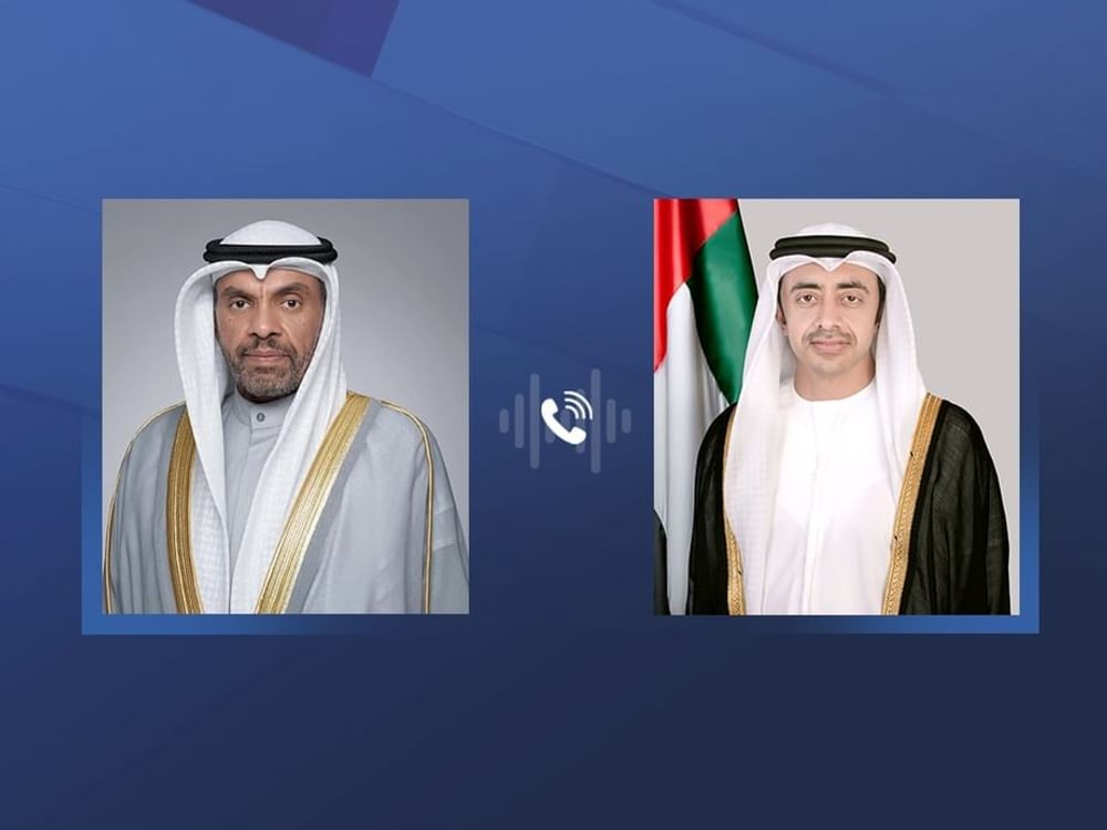 H.H. Sheikh Abdullah bin Zayed Al Nahyan & Abdullah Ali Al Yahya