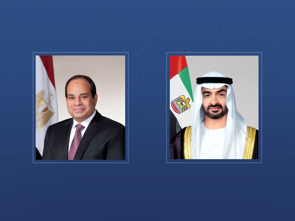 H.H Sheikh Mohamed bin Zayed Al Nahyan & Abdel Fattah El-Sisi