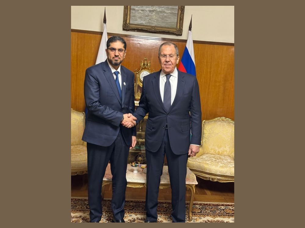 UAE Ambassador meets Foreign Minister of Russia