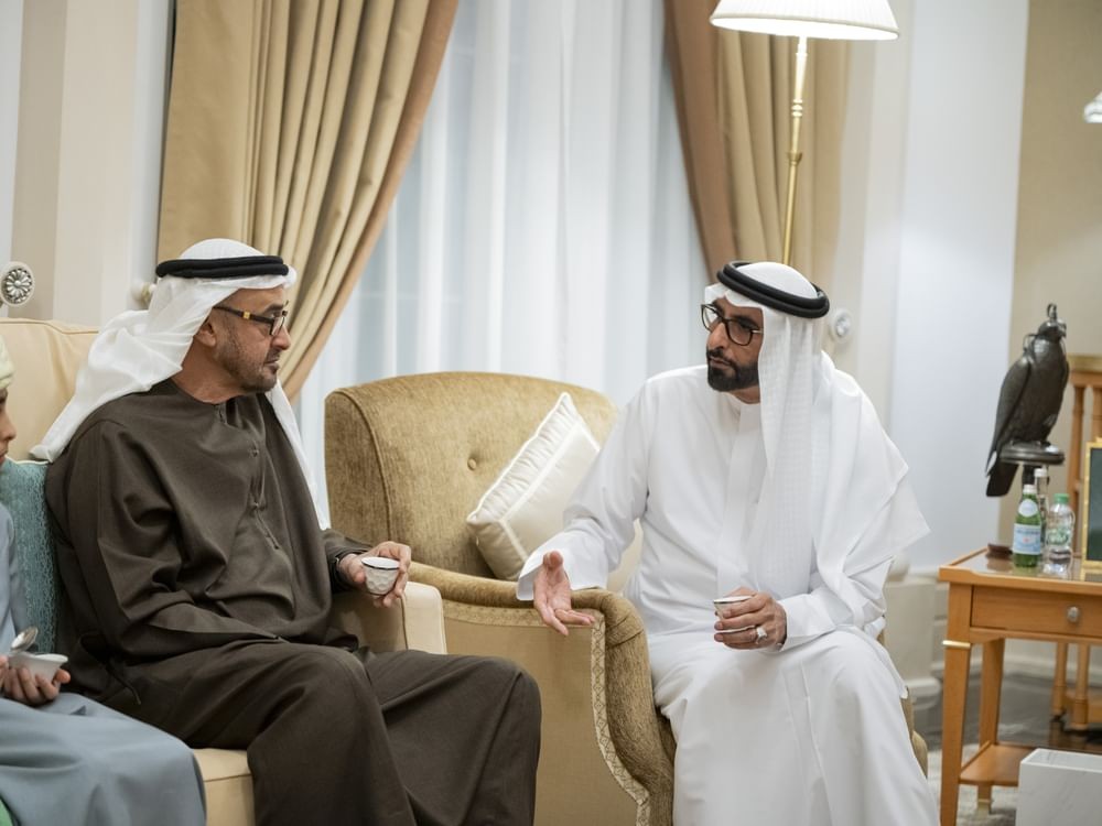 UAE President visits Mohammed Al Bowardi 