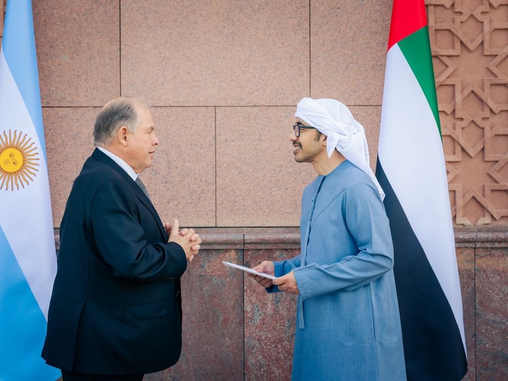 UAE President receives message from President of Argentine