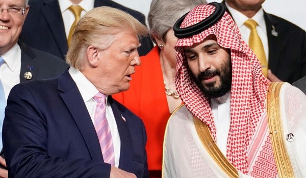 محمد بن سلمان ودونالد ترامب