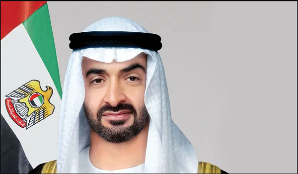 الشيخ محمد بن زايد آل نهيان رئيس دولة الإمارات