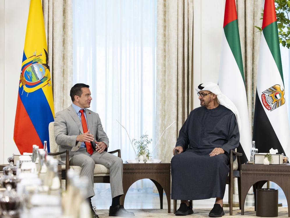 UAE and Ecuadorian Presidents