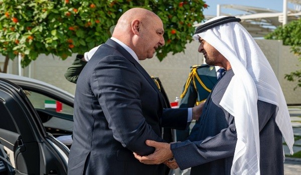 الشيخ محمد بن زايد وجوزاف عون