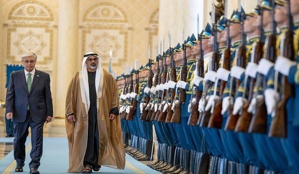 مراسم استقبال ولي عهد أبوظبي