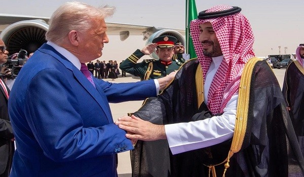 استقبل ولي العهد السعودي الرئيس دونالد ترامب